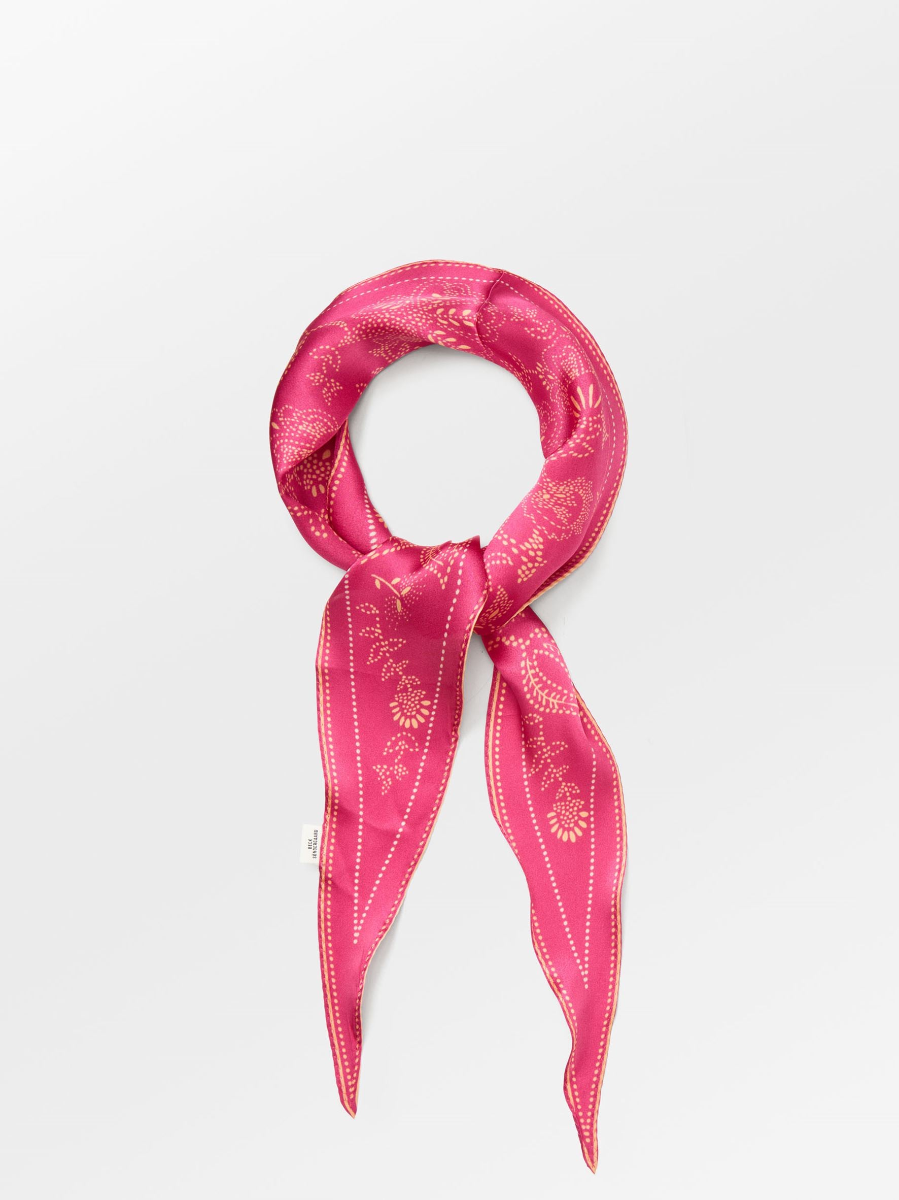 Dotted Flora Diamond Scarf OneSize Becksöndergaard.se