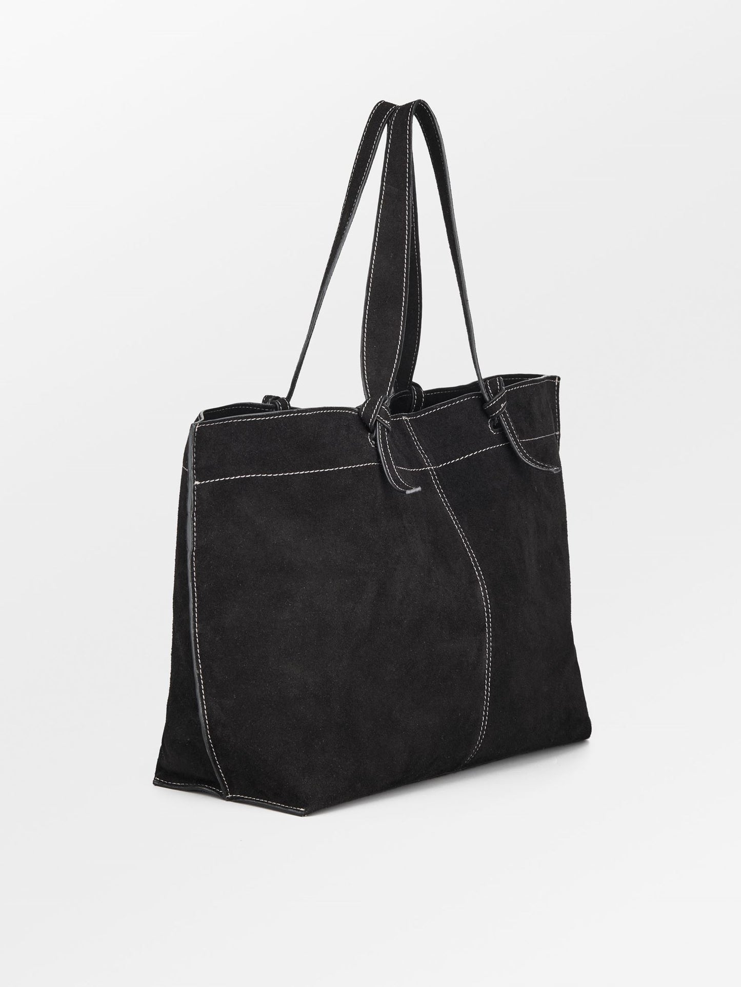 Becksöndergaard, Suede Veg Aubrey Bag - Black, bags, bags, bags