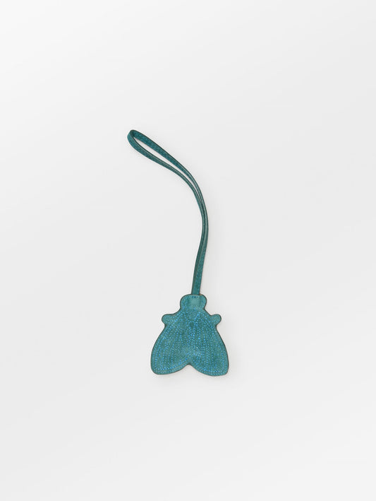 Suede Moth Bag Charm OneSize Becksöndergaard.se