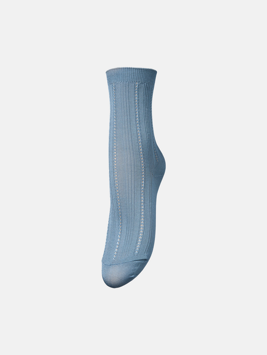 Becksöndergaard, Solid Drake Sock - Coronet Blue, socks, socks, noos, black week, black week, noos
