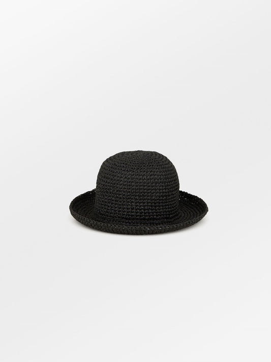 Solid Saverina Straw Hat  Clothing Becksöndergaard.se