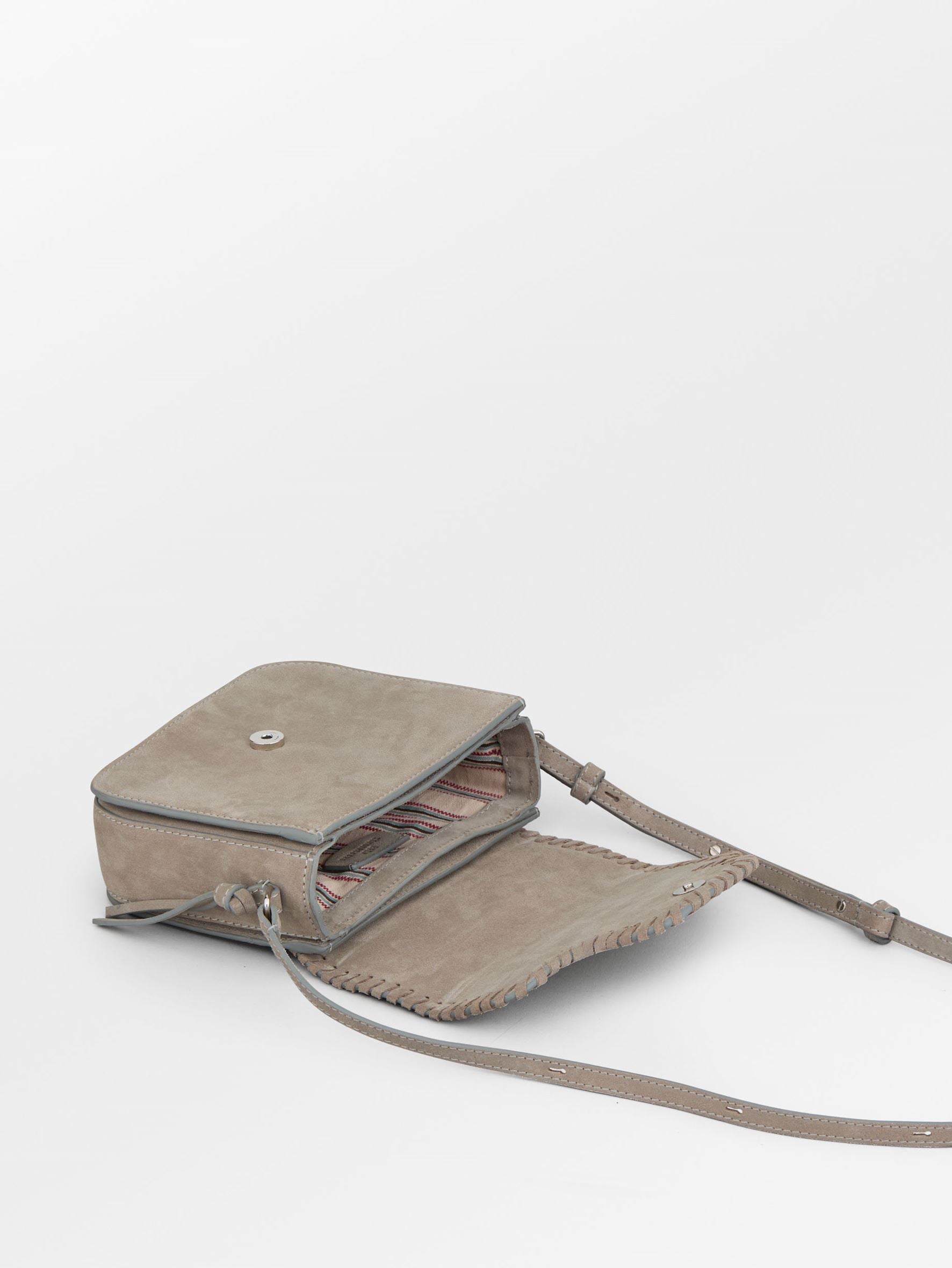 Suede Veg Iris Braid Bag OneSize Becksöndergaard.se