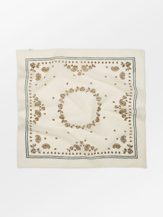 Bloom Paisley Cotta Scarf OneSize Becksöndergaard.se