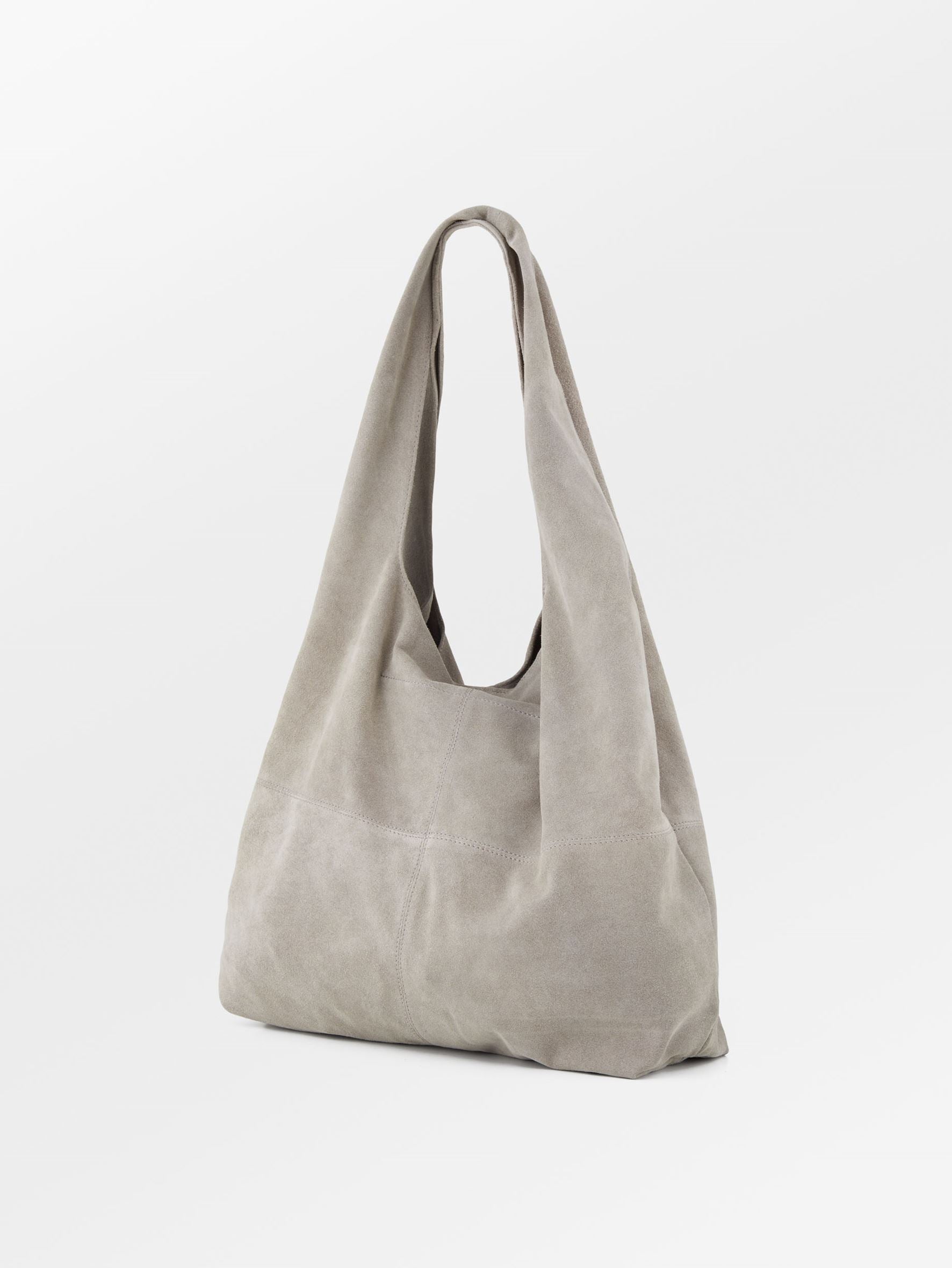 Suede Dalliea Shopper Bag - Gray  OneSize Becksöndergaard.se