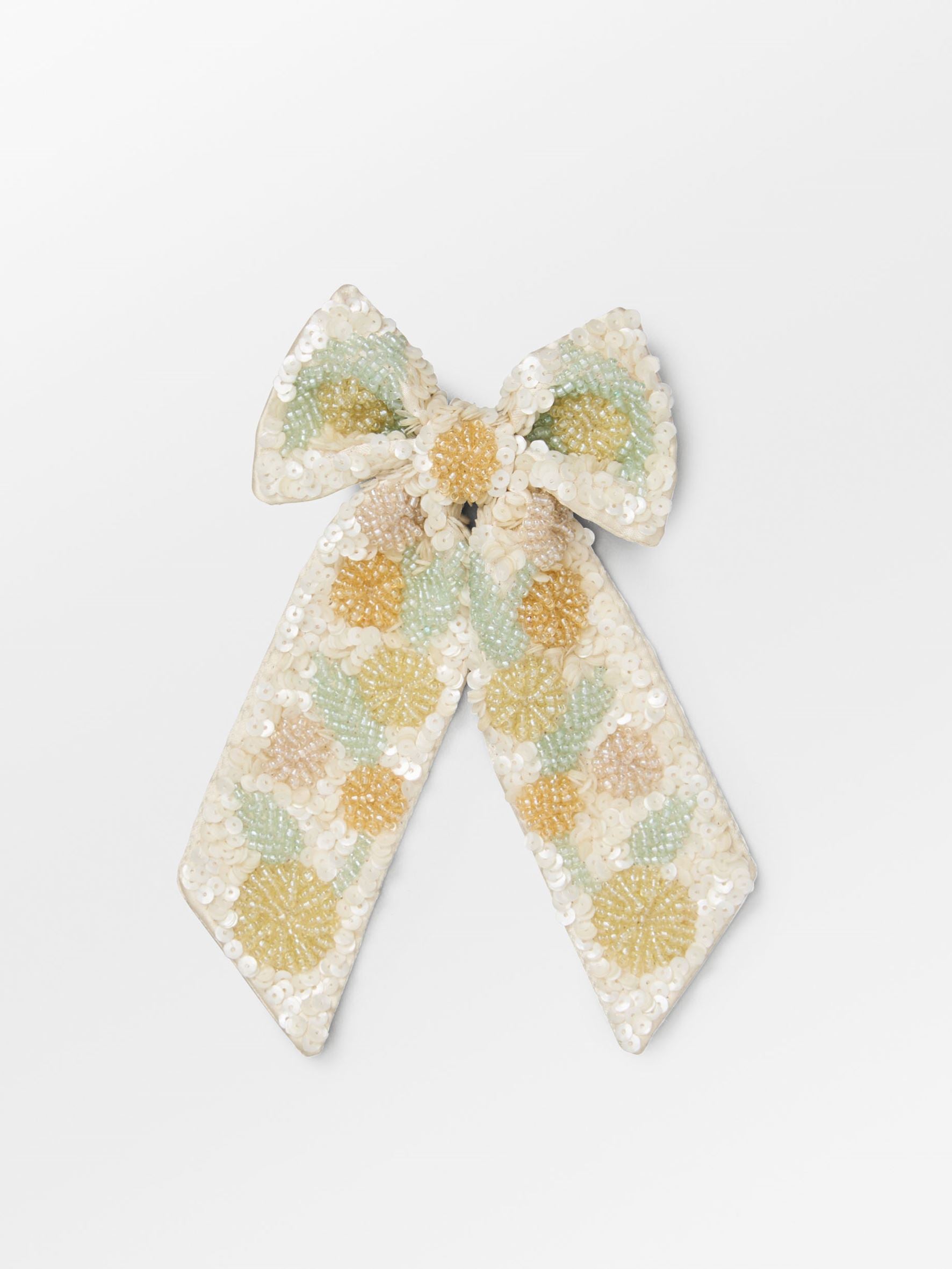 Becksöndergaard, Carna Bow Clip - Birch White, accessories, accessories