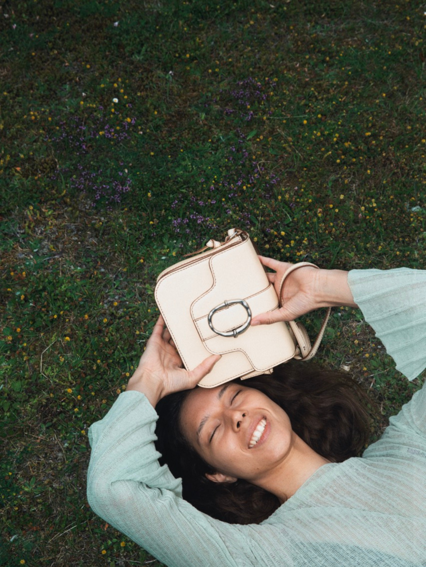 Glossy Iris Buckle Bag OneSize Becksöndergaard.se