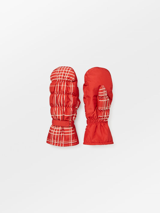 Grid Padded Nylona Mitten Clothing Becksöndergaard.se