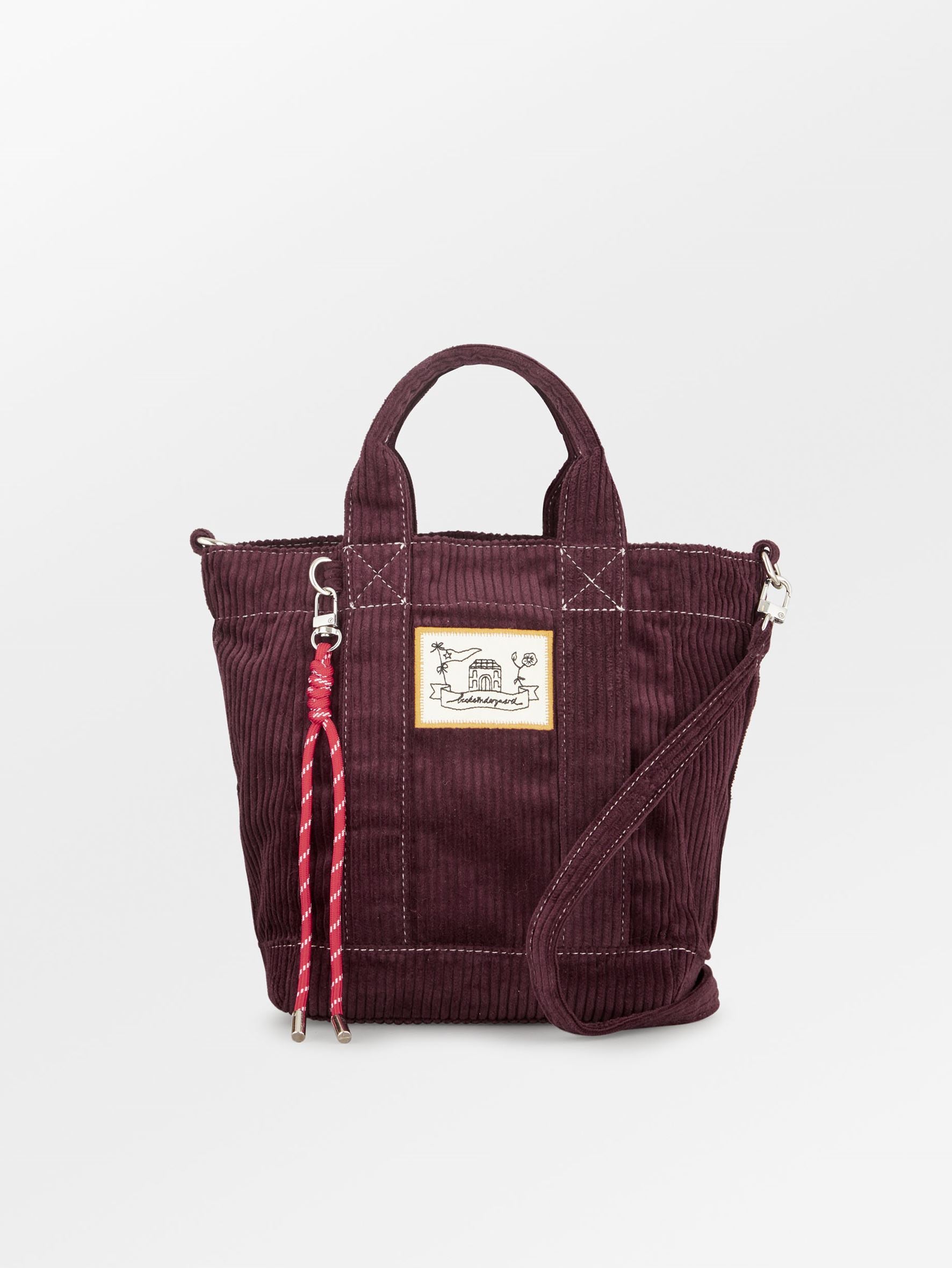 Becksöndergaard, Corduroy Gene Bag - Maroon Brown, bags, bags