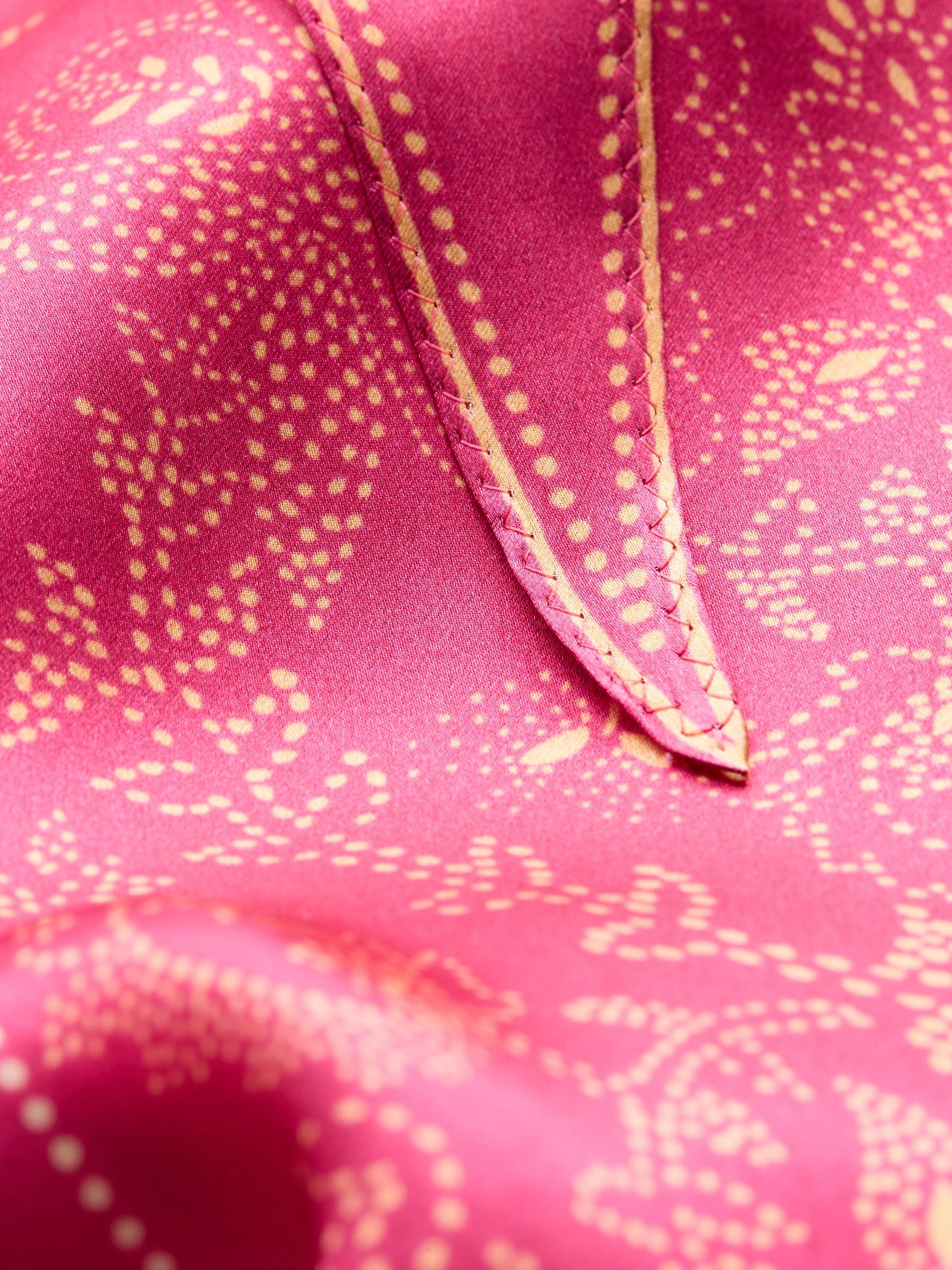 Dotted Flora Diamond Scarf OneSize Becksöndergaard.se