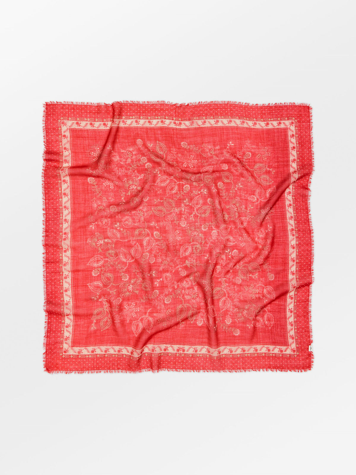 Dotted Flora Woo Scarf OneSize Becksöndergaard.se