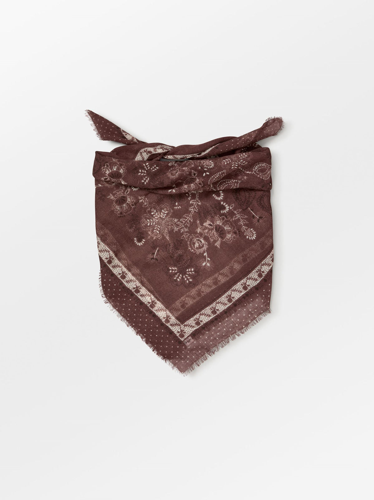Dotted Flora Woo Scarf OneSize Becksöndergaard.se