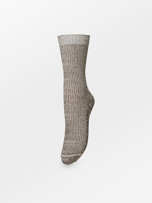 Becksöndergaard, Mela Cotta Sock - Hot Fudge Brown, socks, sale, sale, socks, socks