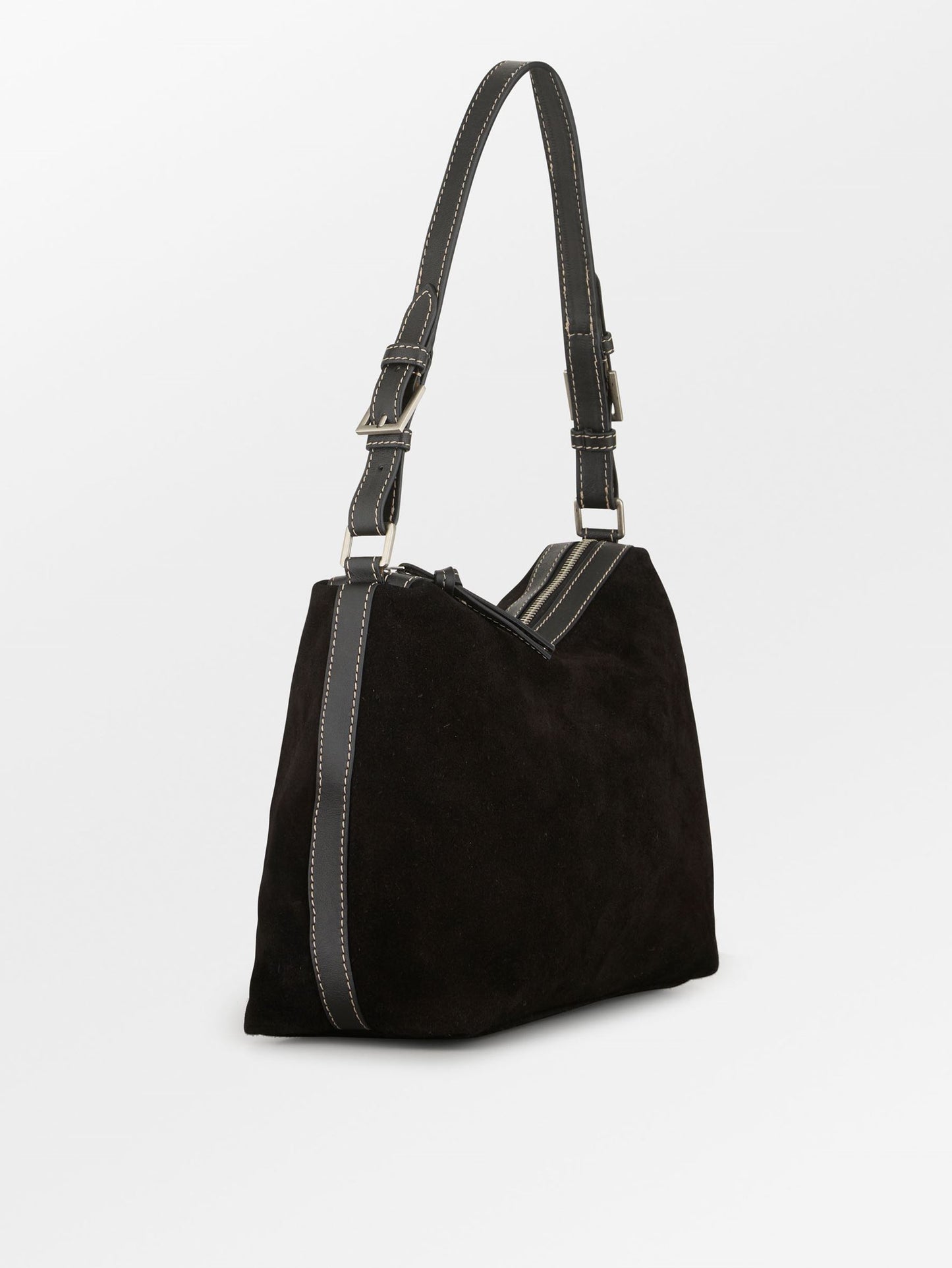 Becksöndergaard, Suede Ginni Medi Bag - Black, bags, bags, bags, bags
