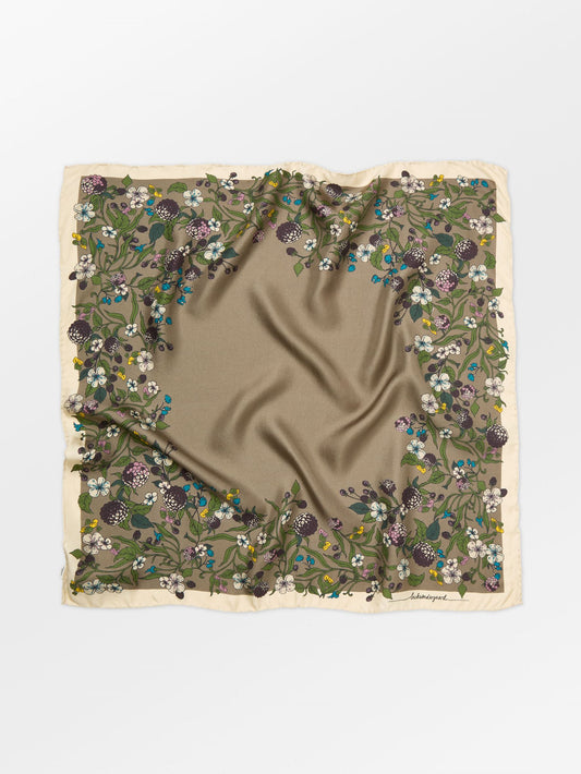 Becksöndergaard, Autumn Blackberry Sia Scarf - Fungi Brown, scarves, scarves, sale, sale, scarves, scarves, gifts, gifts