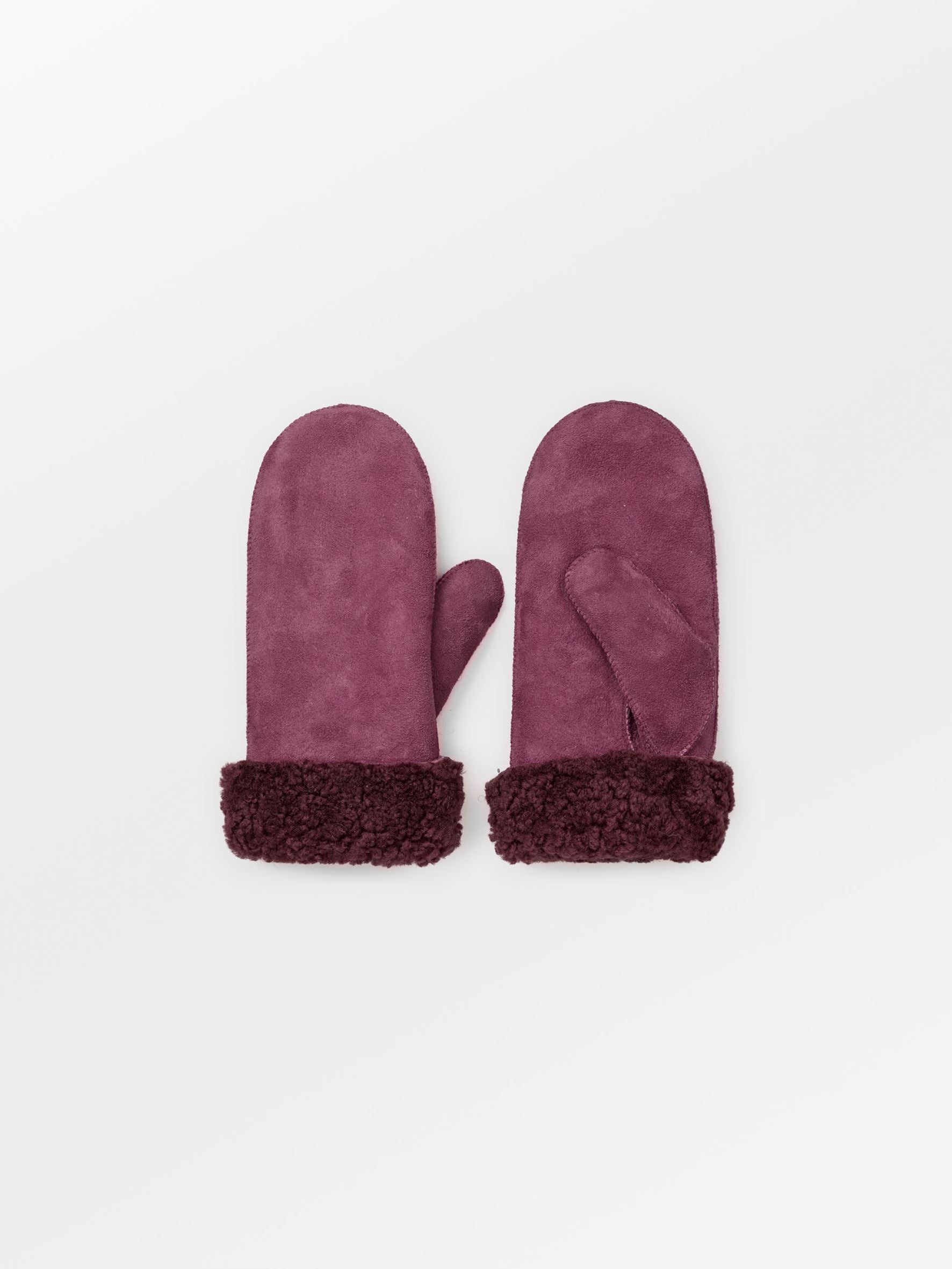 Doa Shearling Mitten Gloves Becksöndergaard.se