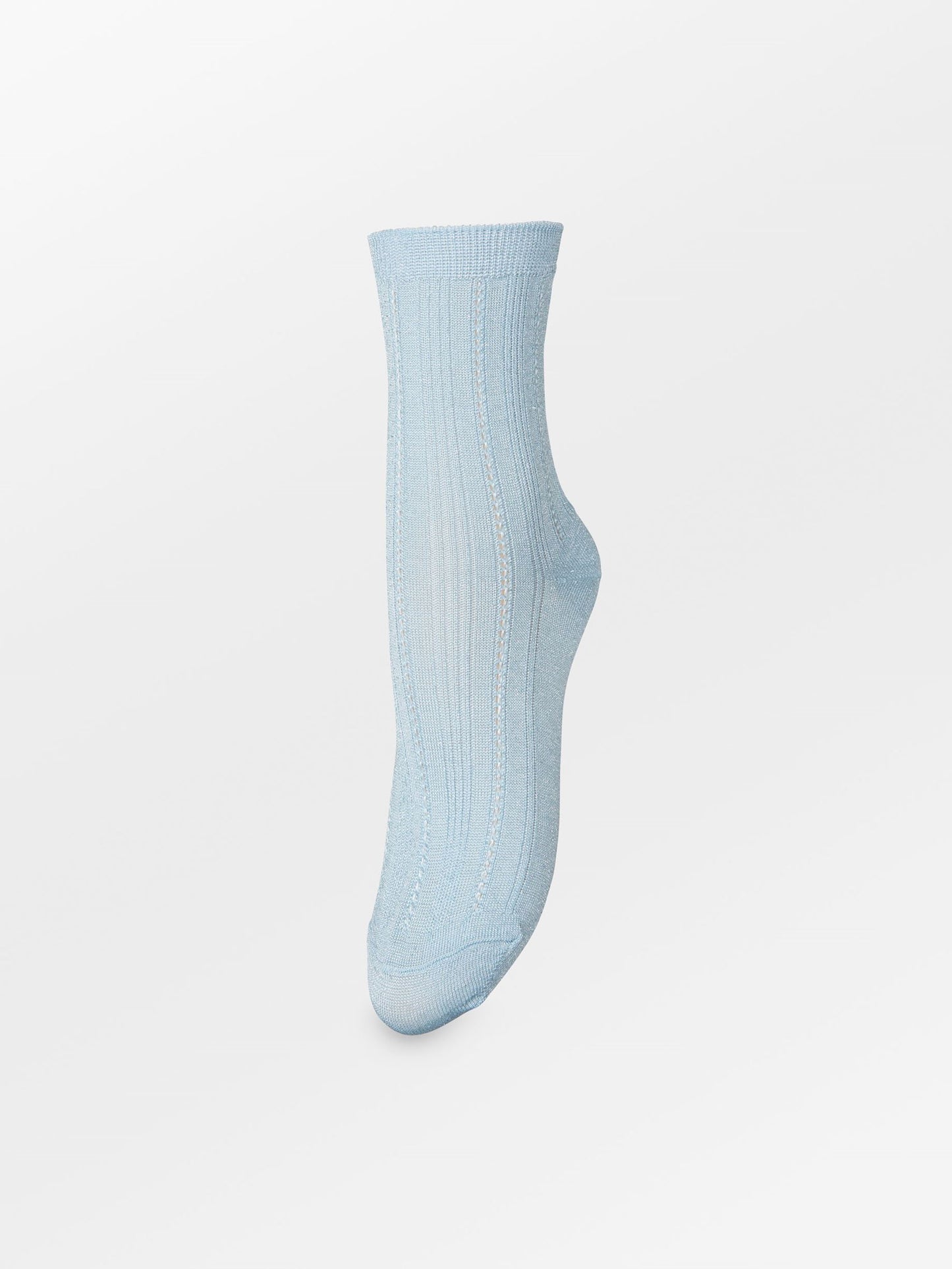 Becksöndergaard, Glitter Drake Sock - Skyway Blue, socks, socks, noos, black week, black week, noos