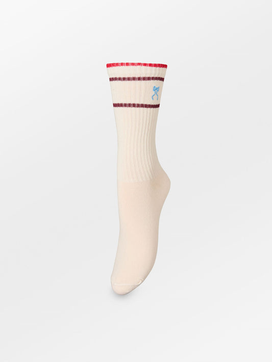 Sporty Bow Cotta Sock Socks Becksöndergaard.se