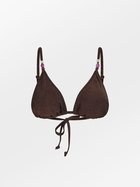 Becksöndergaard, Beam Bella Bikini Top - Chocolate Torte, swimwear, swimwear