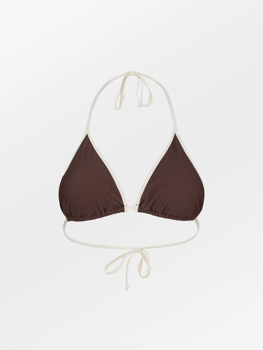Contrast Bel Bikini Top Clothing Becksöndergaard.se