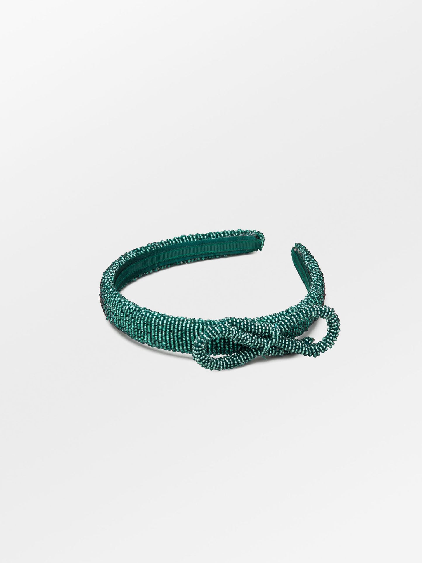 Bow Slim Beaded Hairbrace OneSize Becksöndergaard.se