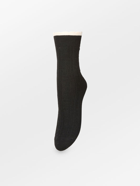 Scallop Sock Socks Becksöndergaard.se