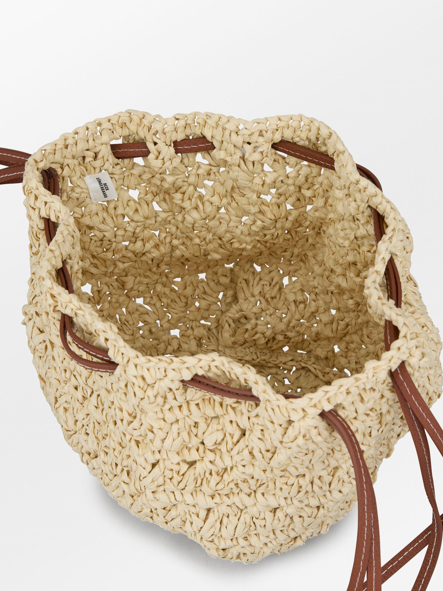 Mesh Straw Bina Bag OneSize Becksöndergaard.se