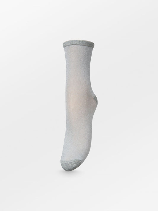 Becksöndergaard, Dina Solid - Light Grey , socks, archive, archive, socks, noos, black week, black week, noos
