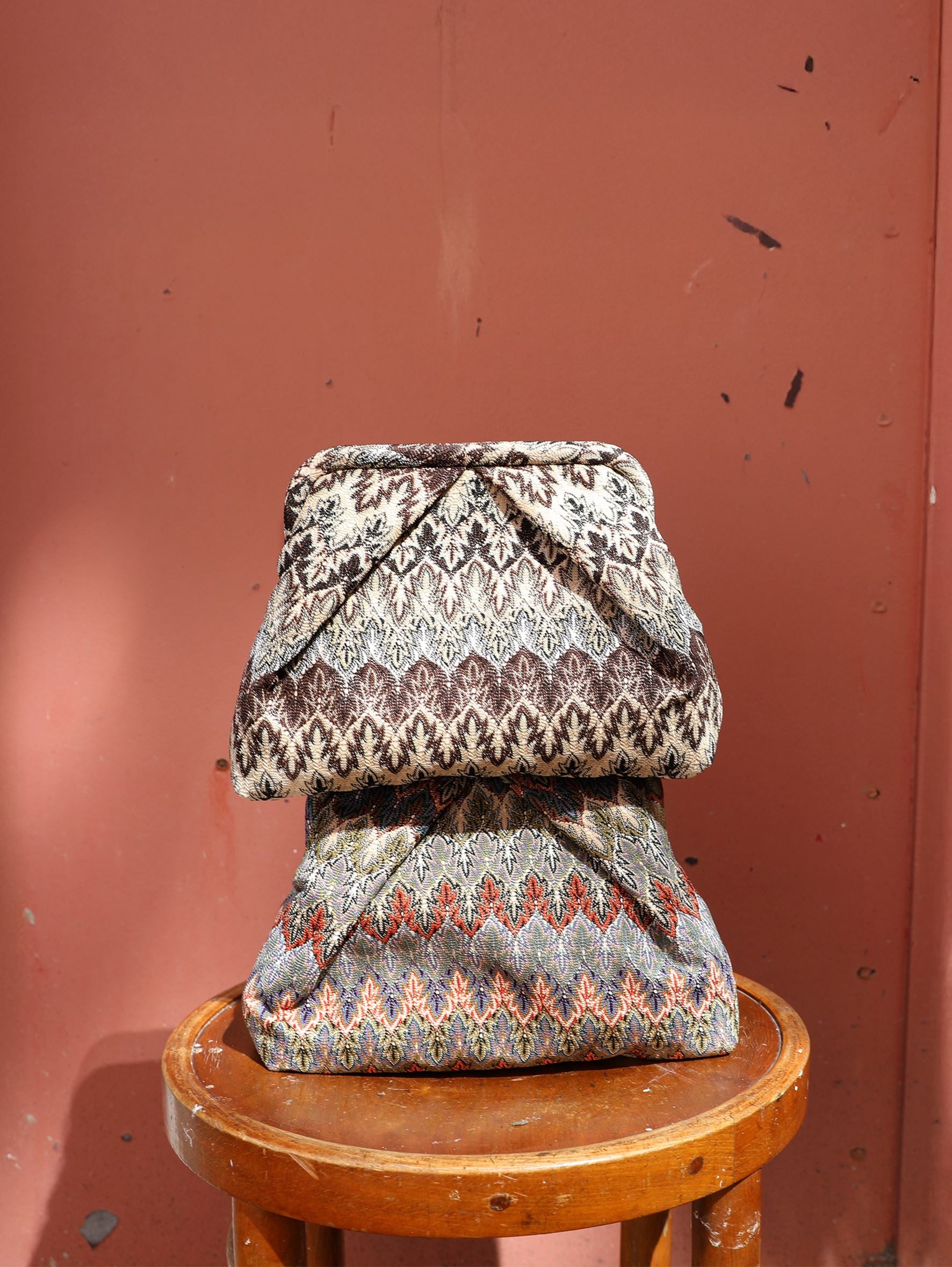Becksöndergaard, Pala Bonita Bag - Clutch - Purple/Green, bags, news, popular pieces, high summer 2025, beach  favorites, pala bonita