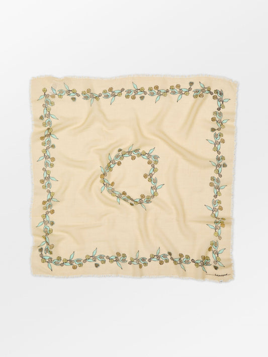 Becksöndergaard, Carna Woo Scarf - Birch White, scarves, scarves, scarves, scarves, scarves