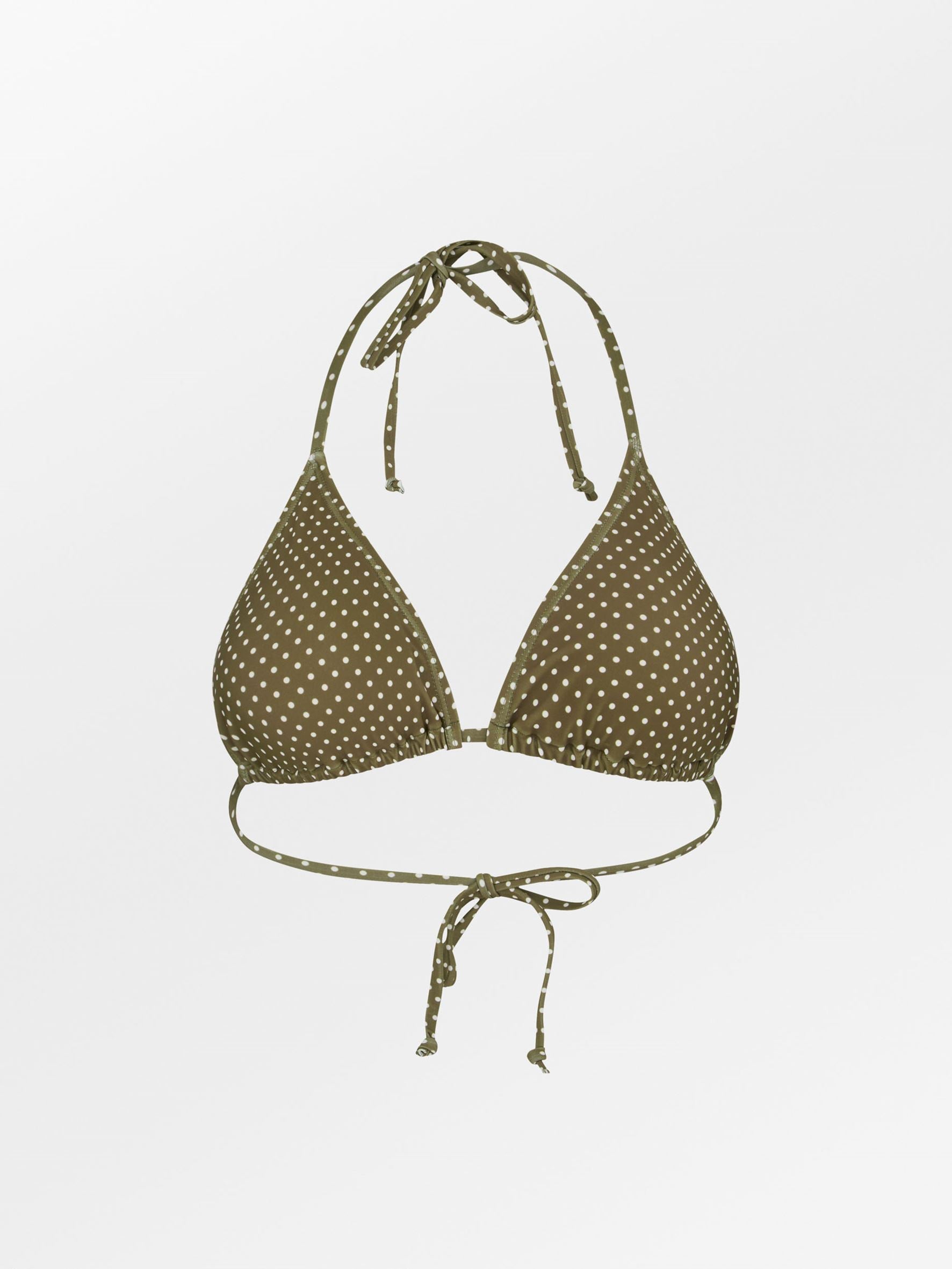 Polka Dot Bel Bikini Top Clothing Becksöndergaard.se