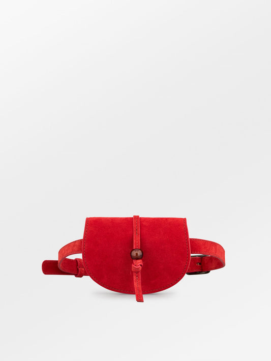Becksöndergaard, Suede Belt Bag - Adrenaline Red, accessories