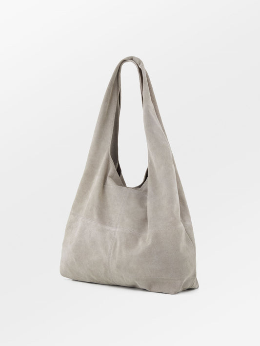 Becksöndergaard, Suede Dalliea Bag - Porpoise Gray, bags, bags, bags, bags, bags