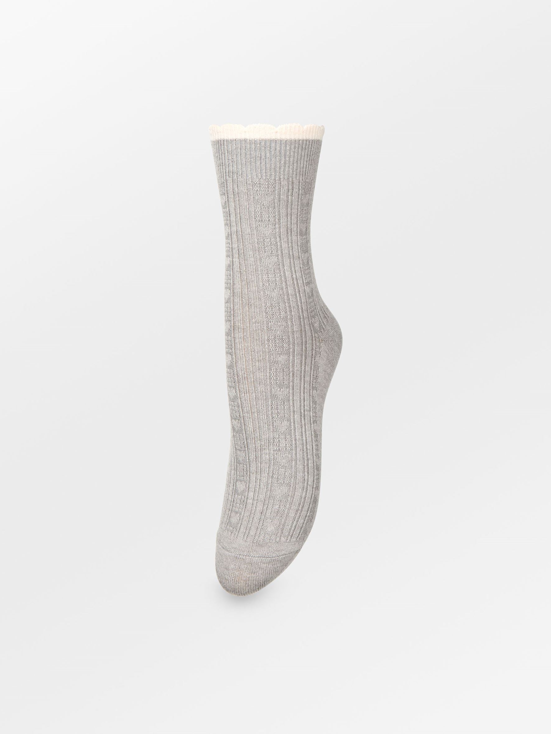 Scallop Sock Socks Becksöndergaard.se