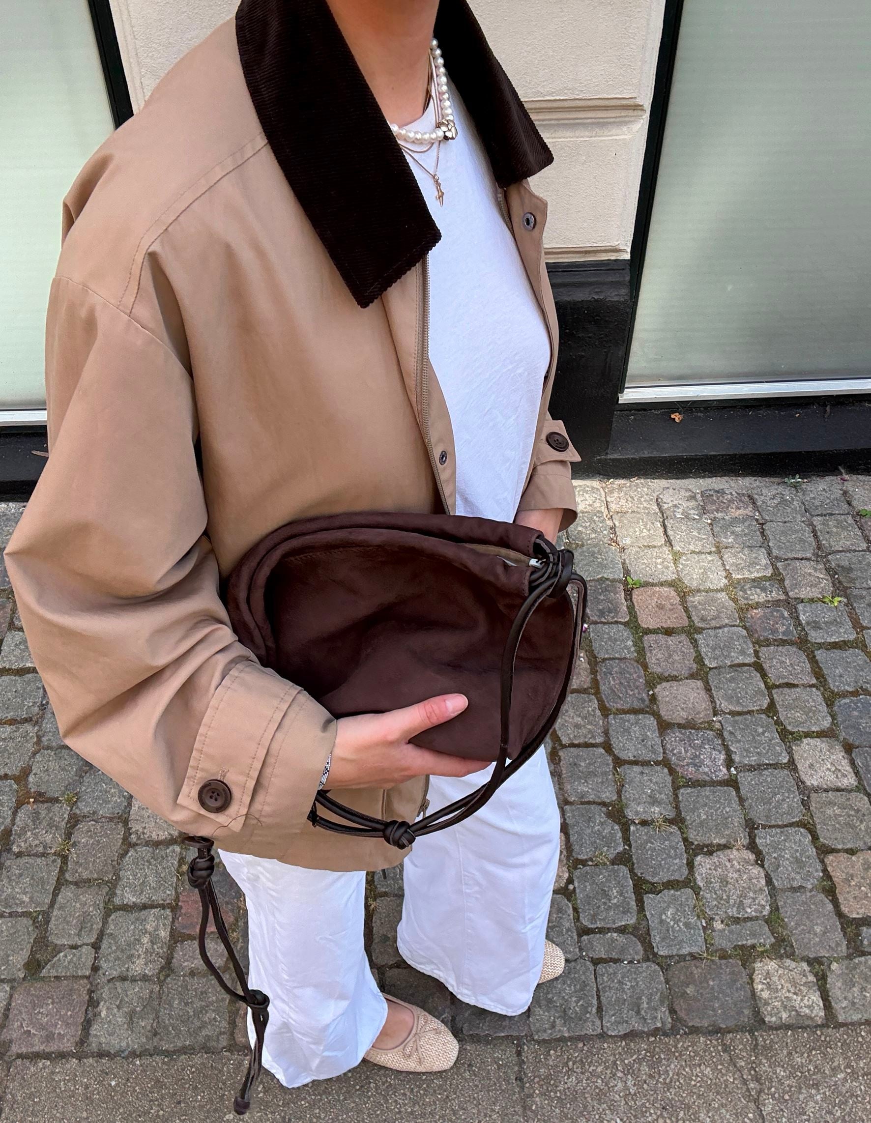 Suede Giana Bag OneSize Becksöndergaard.se