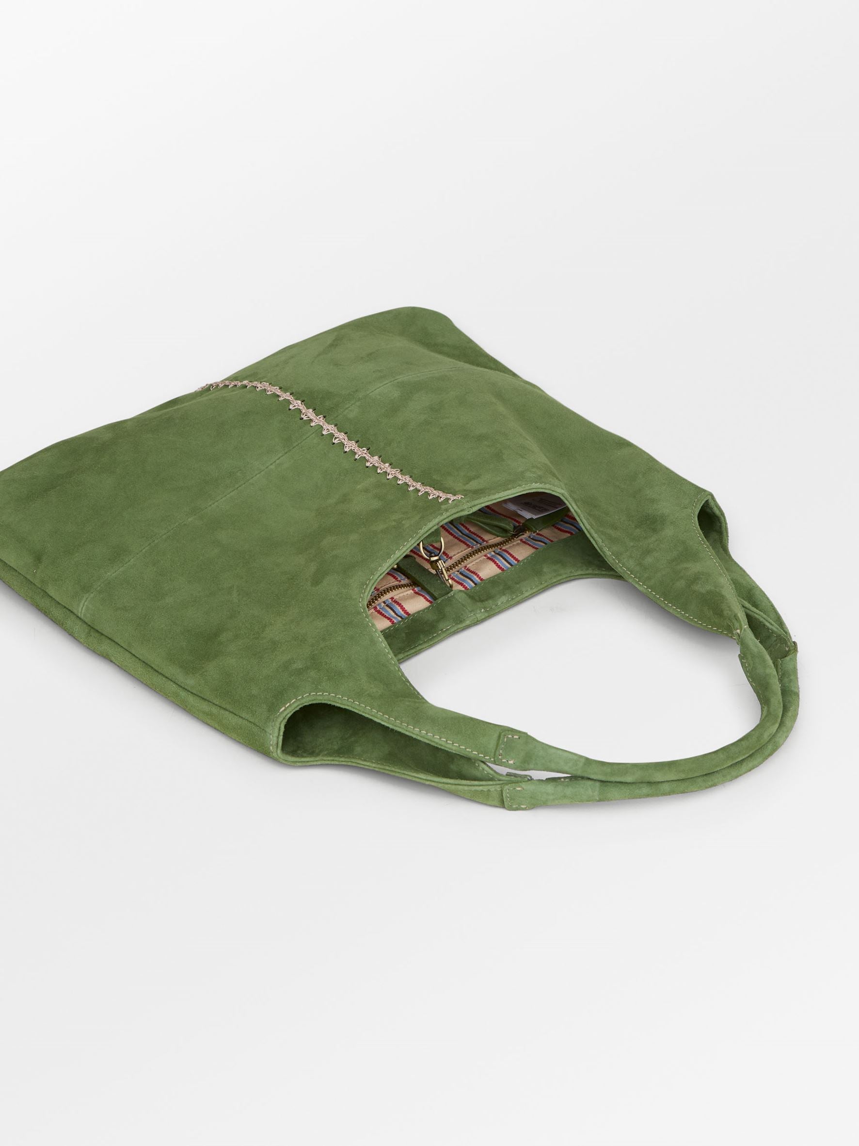 Suede Clea Crochet Bag OneSize Becksöndergaard.se