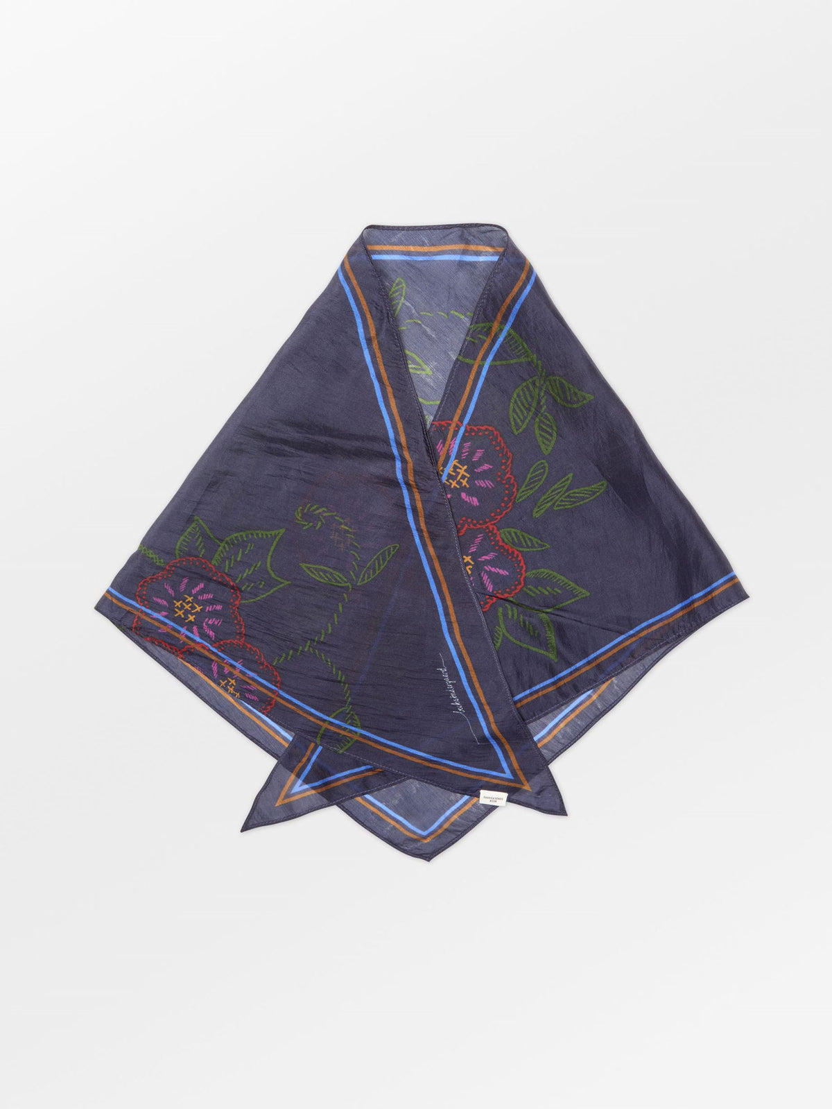 Becksöndergaard, Efloria Triangle Taby Scarf - Naval Academy Blue, scarves, scarves