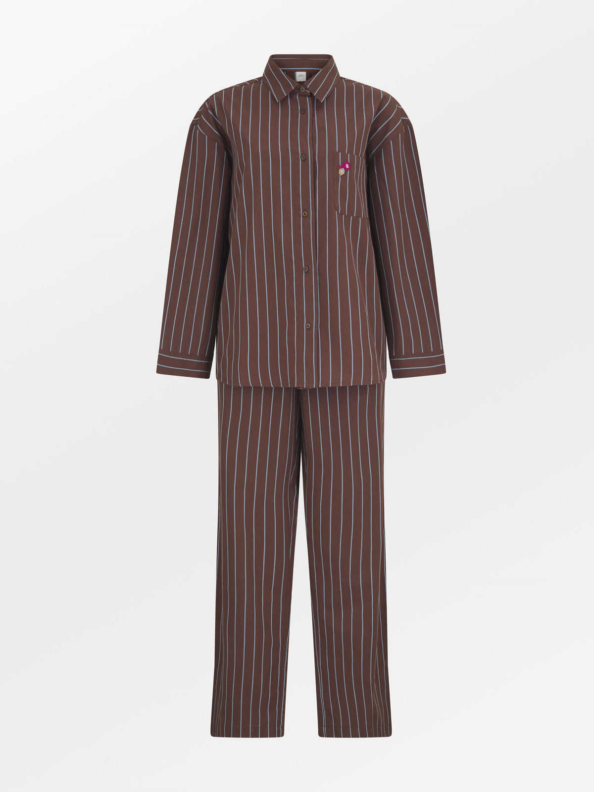 Striped Wintaflora Pyjamas Shirt Clothing Becksöndergaard.se