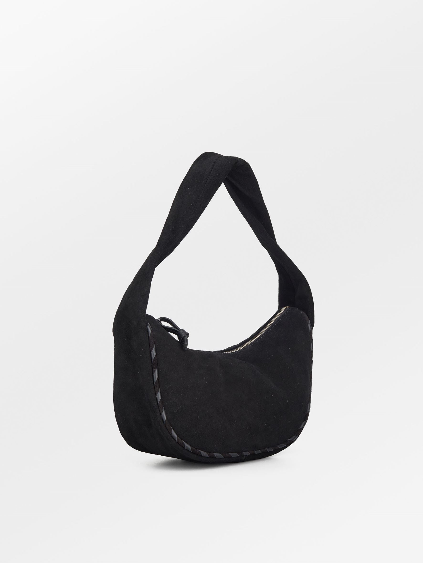 Becksöndergaard, Suede Veg Talia Bag - Black, bags, bags, bags, bags