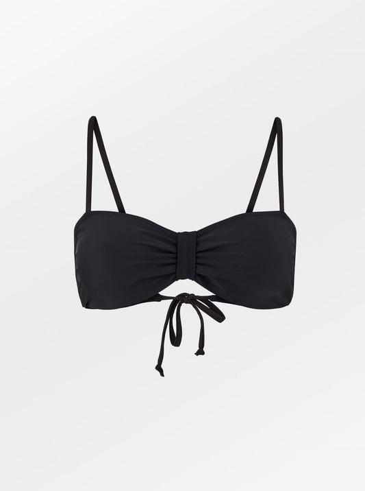 Bandeau Bella Bikini Top - Black  Clothing Becksöndergaard.se