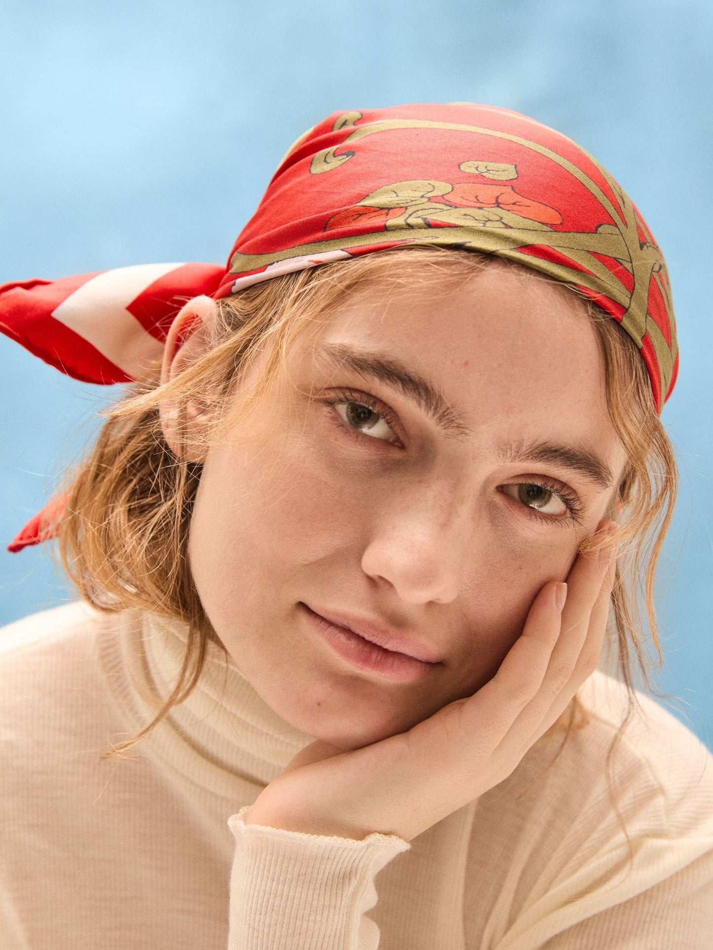 Magna Flower Sia Scarf OneSize Becksöndergaard.se