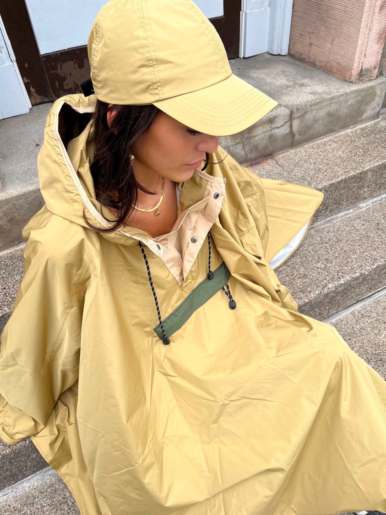Solid Rain Cape OneSize Becksöndergaard.se