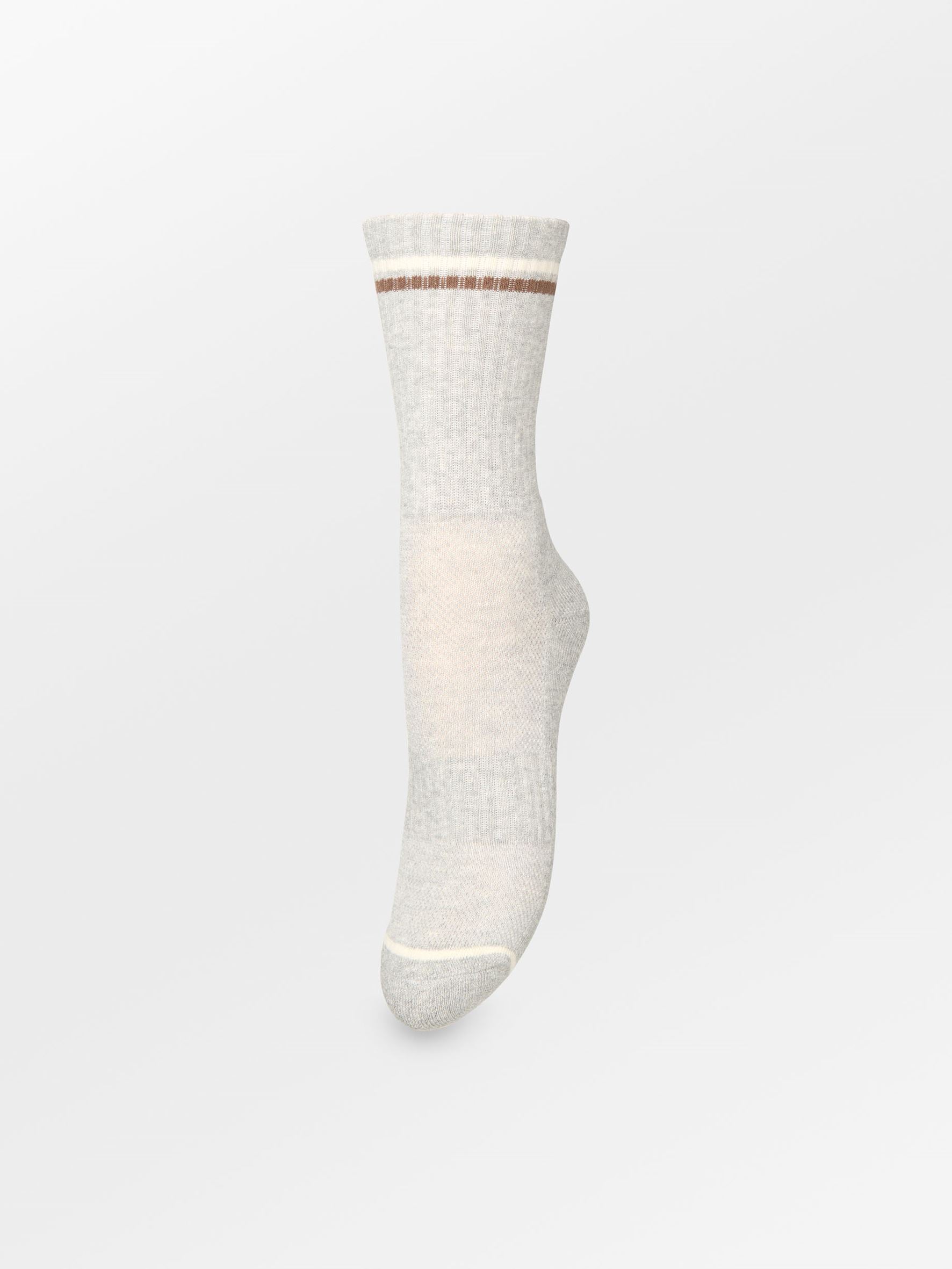 Becksöndergaard, Sporty Cotta Sock - Light Grey Melange, socks, socks, black week, black week