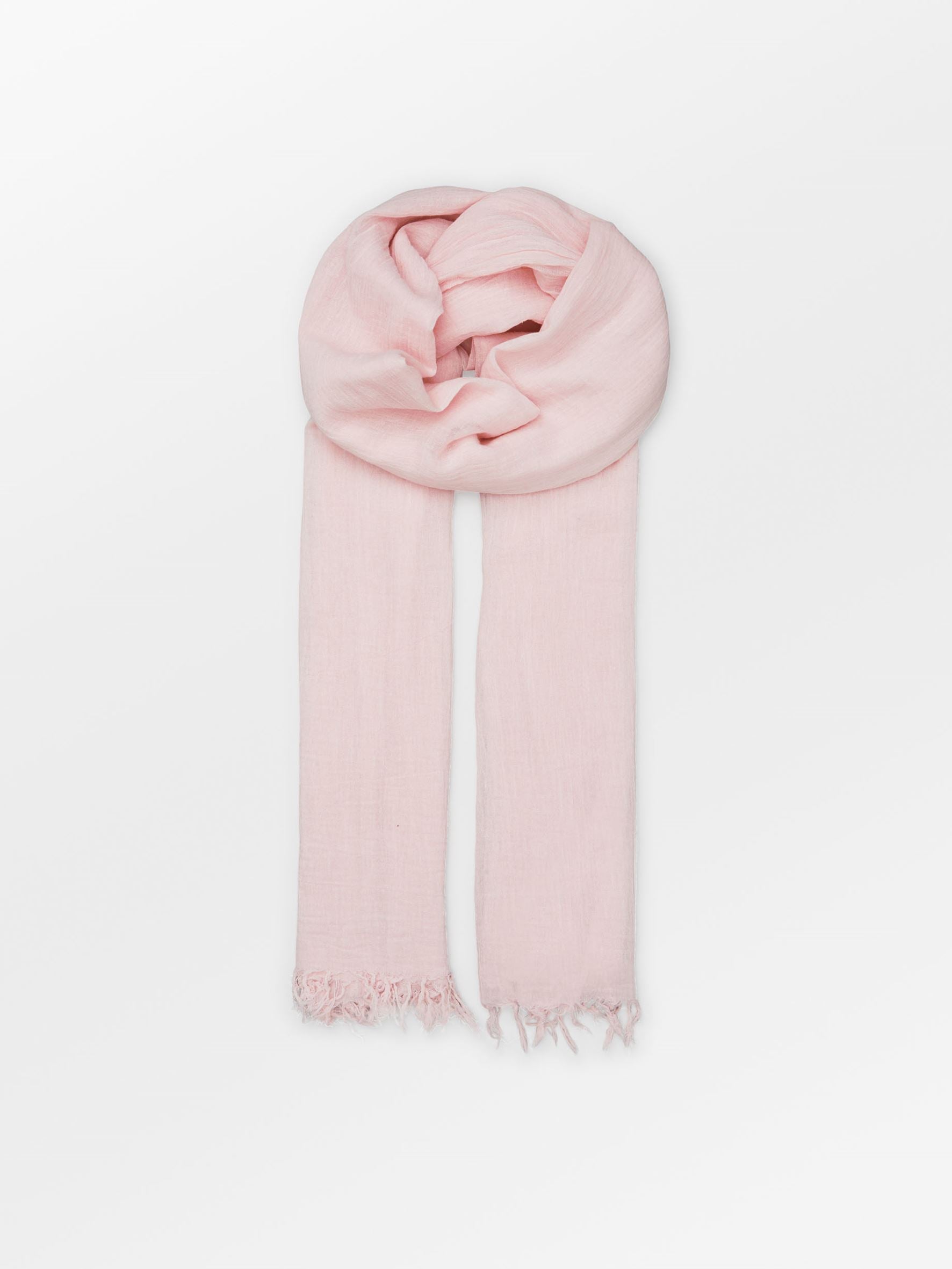 Becksöndergaard, Solid Ilona Scarf - Light Rose, scarves, scarves