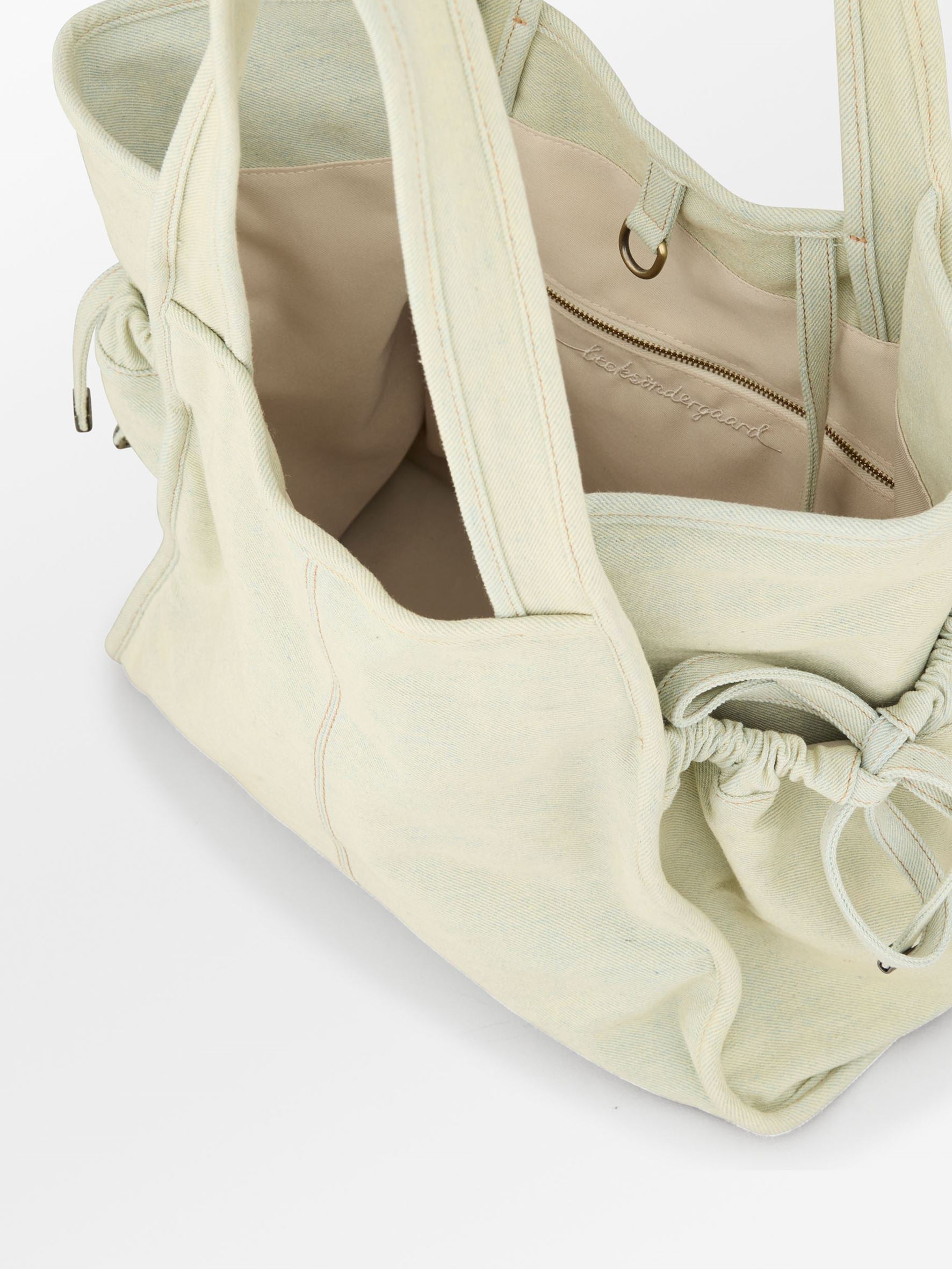 Washed Denima Laurel Bag OneSize Becksöndergaard.se