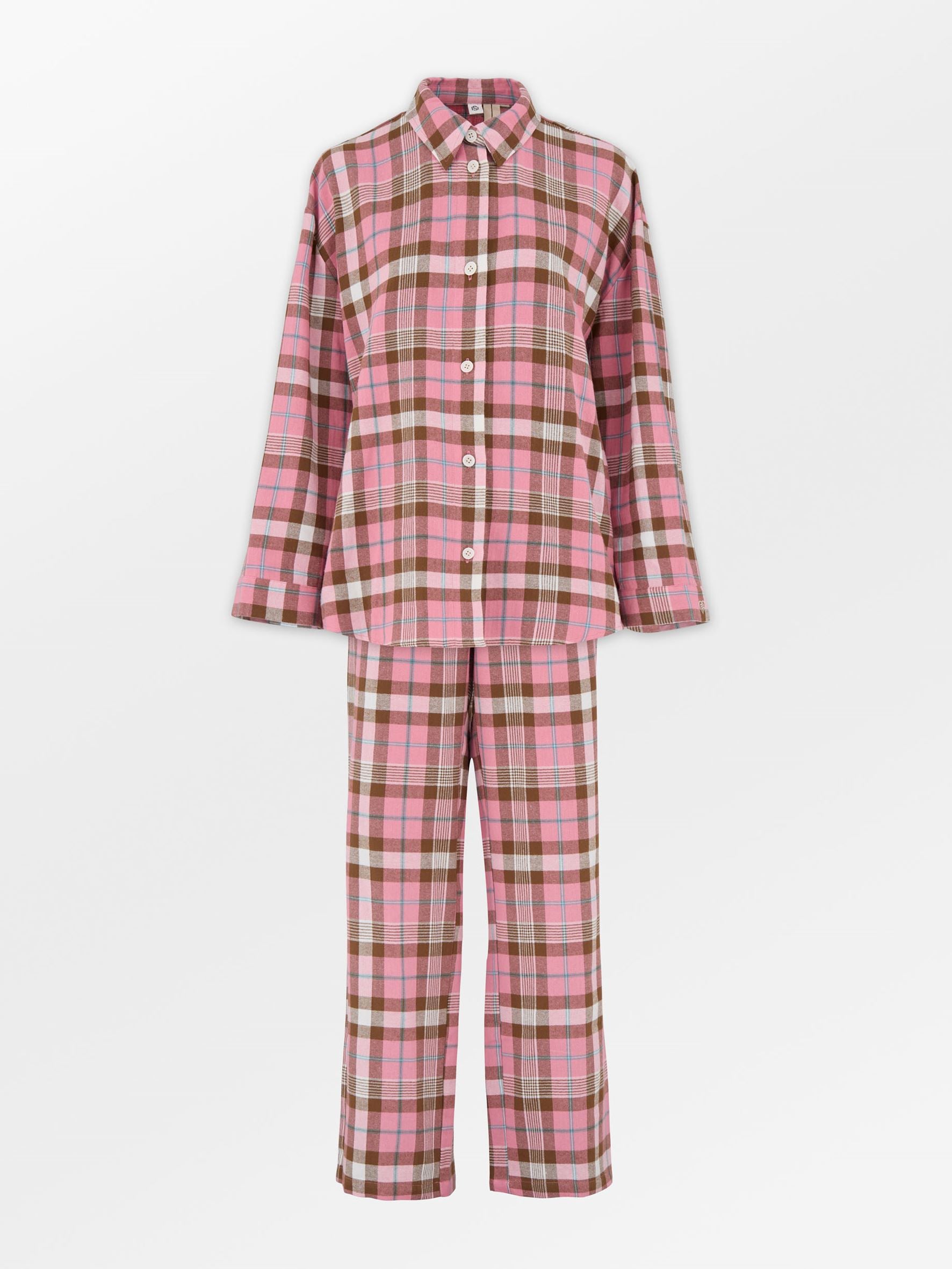 Flannel Pyjamas Set Clothing Becksöndergaard.se