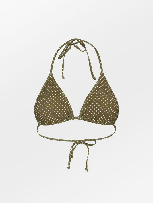 Polka Dot Bel Bikini Top Clothing Becksöndergaard.se