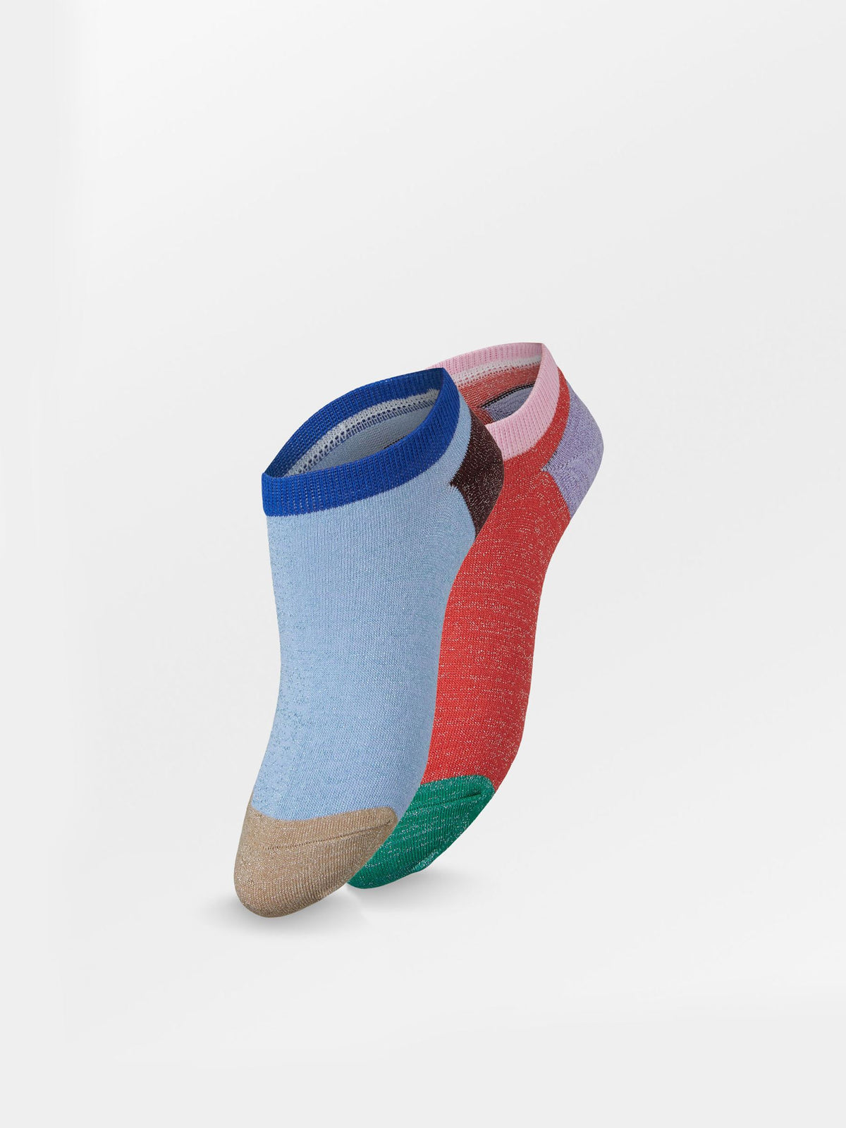 Sneakie Block Sock 2 Pack Socks Becksöndergaard.se