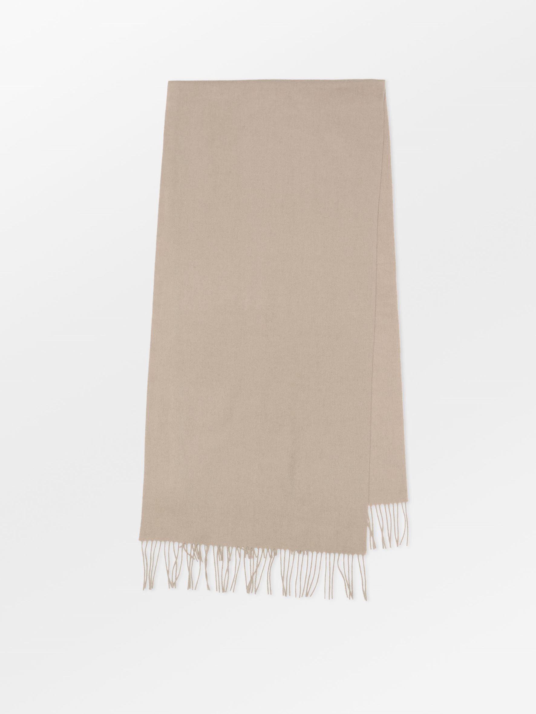 Crystal Edition Wool Scarf - Beige OneSize Becksöndergaard.se