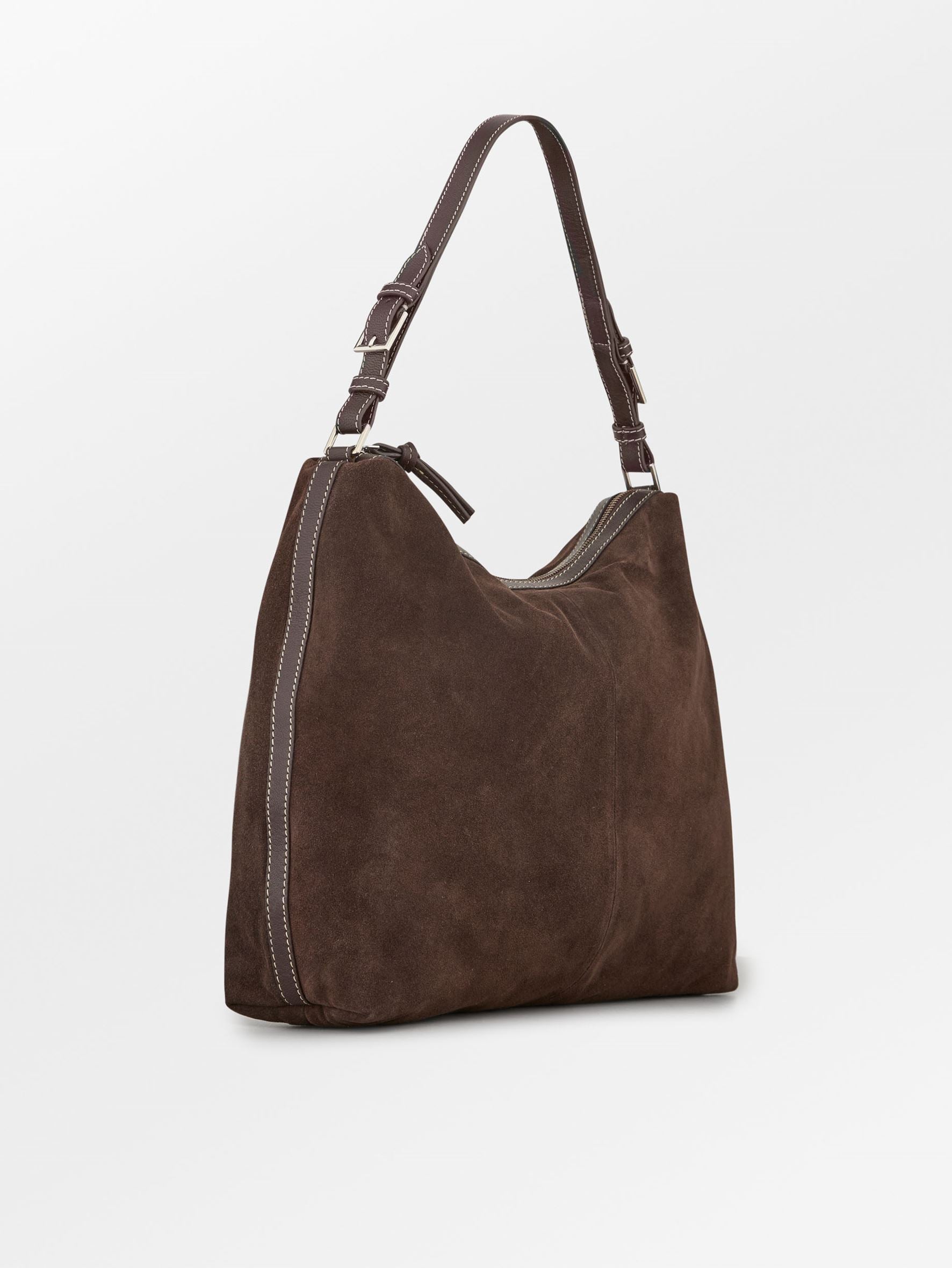 Suede Ginni Large Bag OneSize Becksöndergaard.se