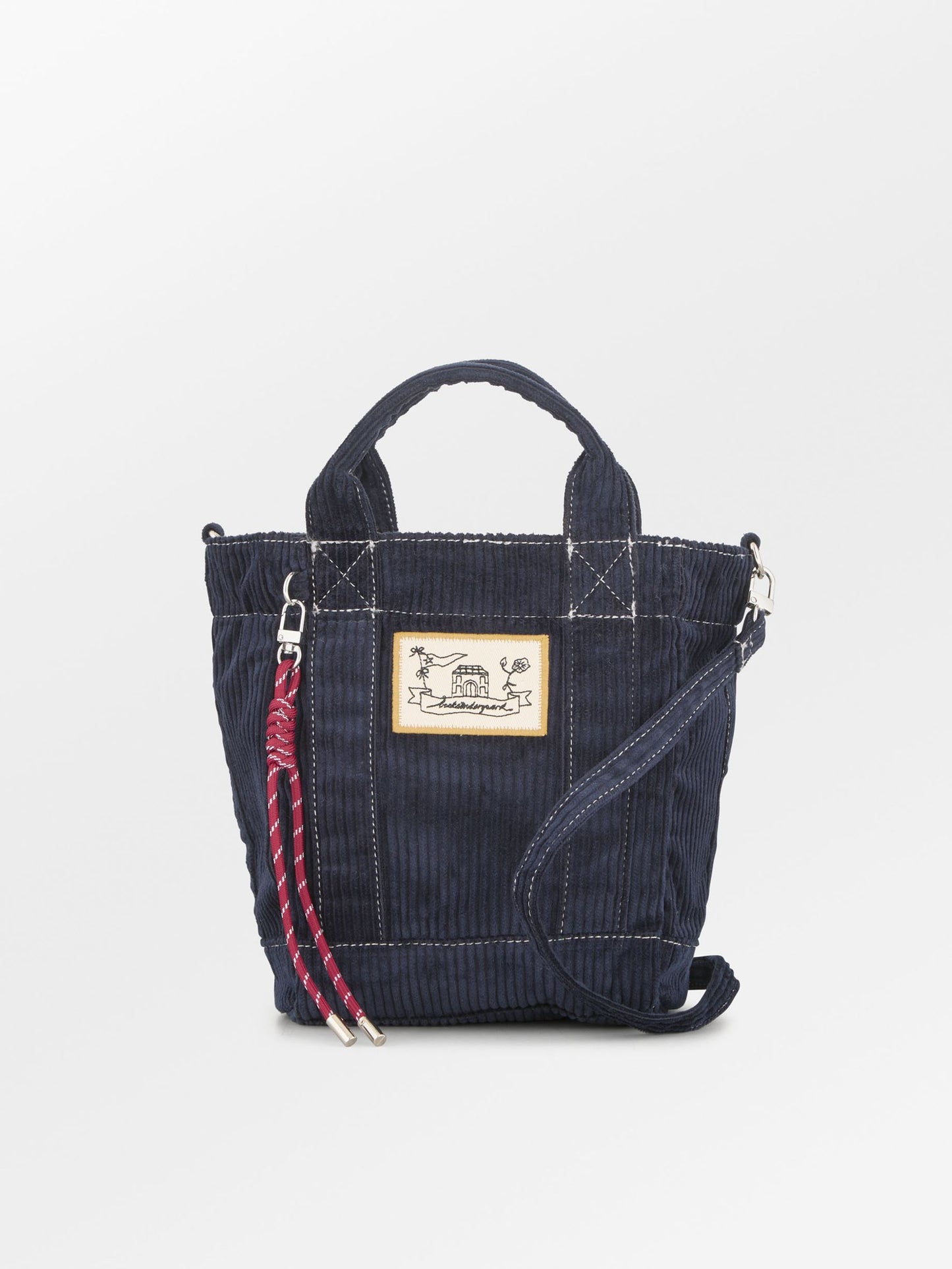 Becksöndergaard, Corduroy Gene Bag - Navy Blue, bags, bags